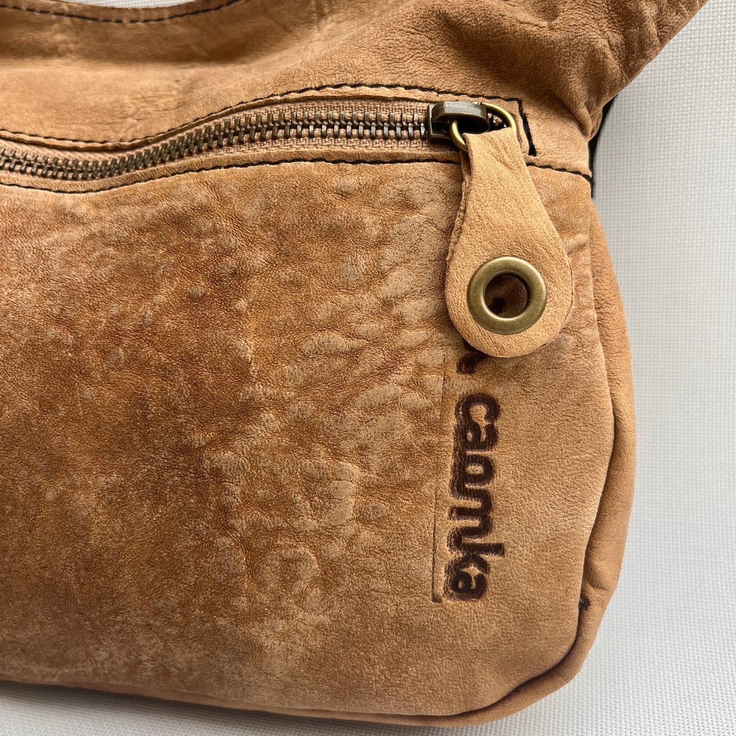 Special Vintage Brown & Old Gold · Piel natural BioCuir® · Pieza Única Núm. 13814