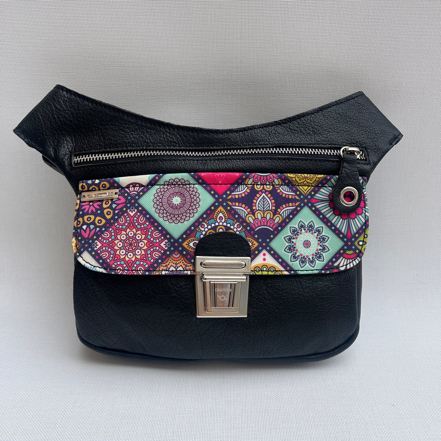 Special Black & Mandalas · Piel natural BioCuir® · Pieza Única Núm. 13796