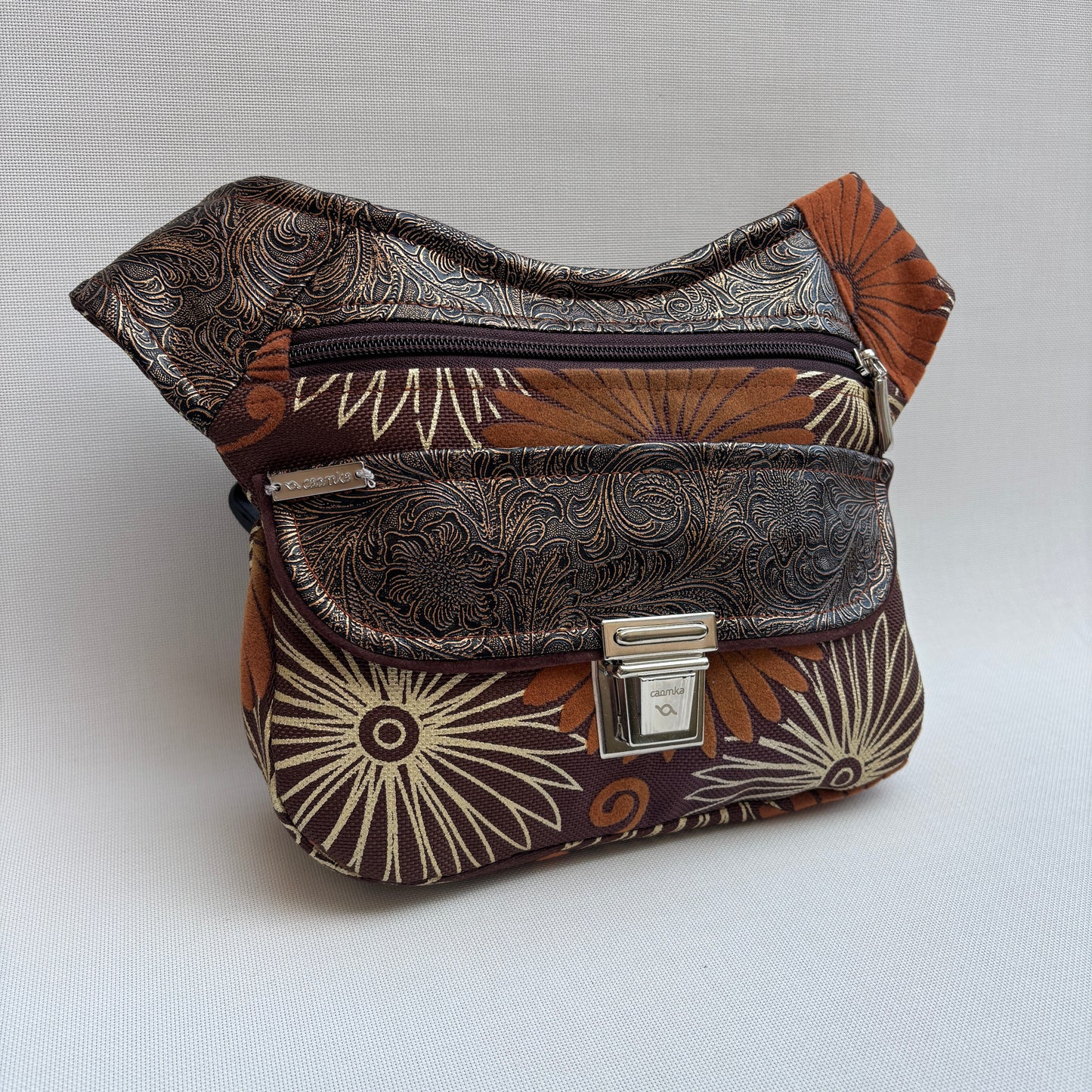 Riñonera "Elegant Paris" + Bolsillo trasero · Pieza Única Núm. 17132
