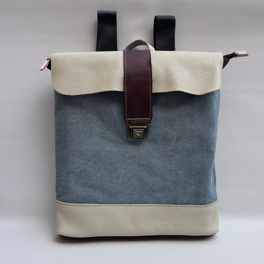 Mochila Top Caomka · Tejido natural de cáñamo · Pieza Única 15412