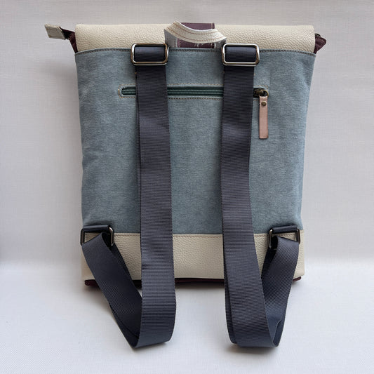 Mochila Top Caomka · Tejido natural de cáñamo · Pieza Única 15412