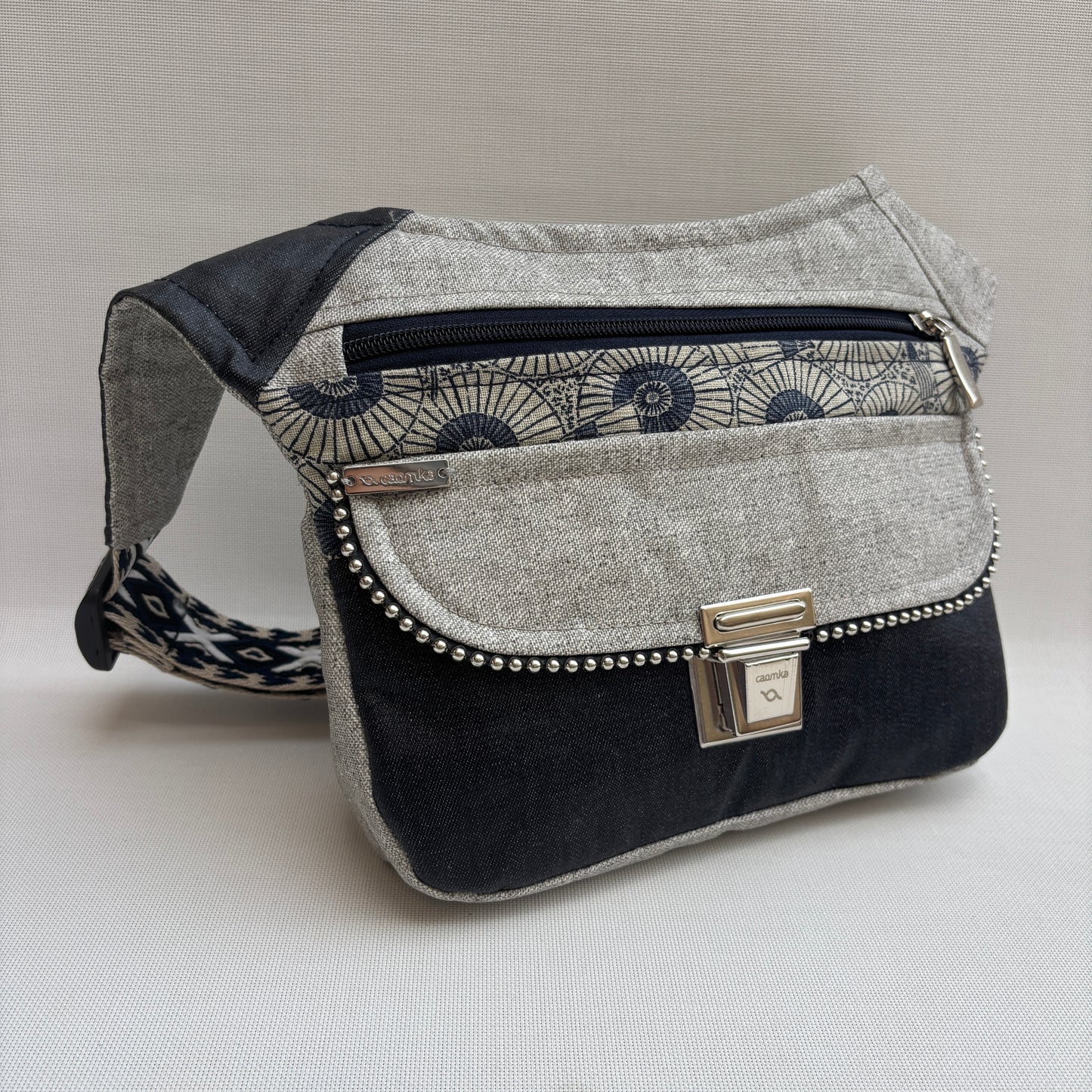 Riñonera "Special Gray Top" + Bolsillo trasero · Impermeable · Pieza Única Núm. 18020