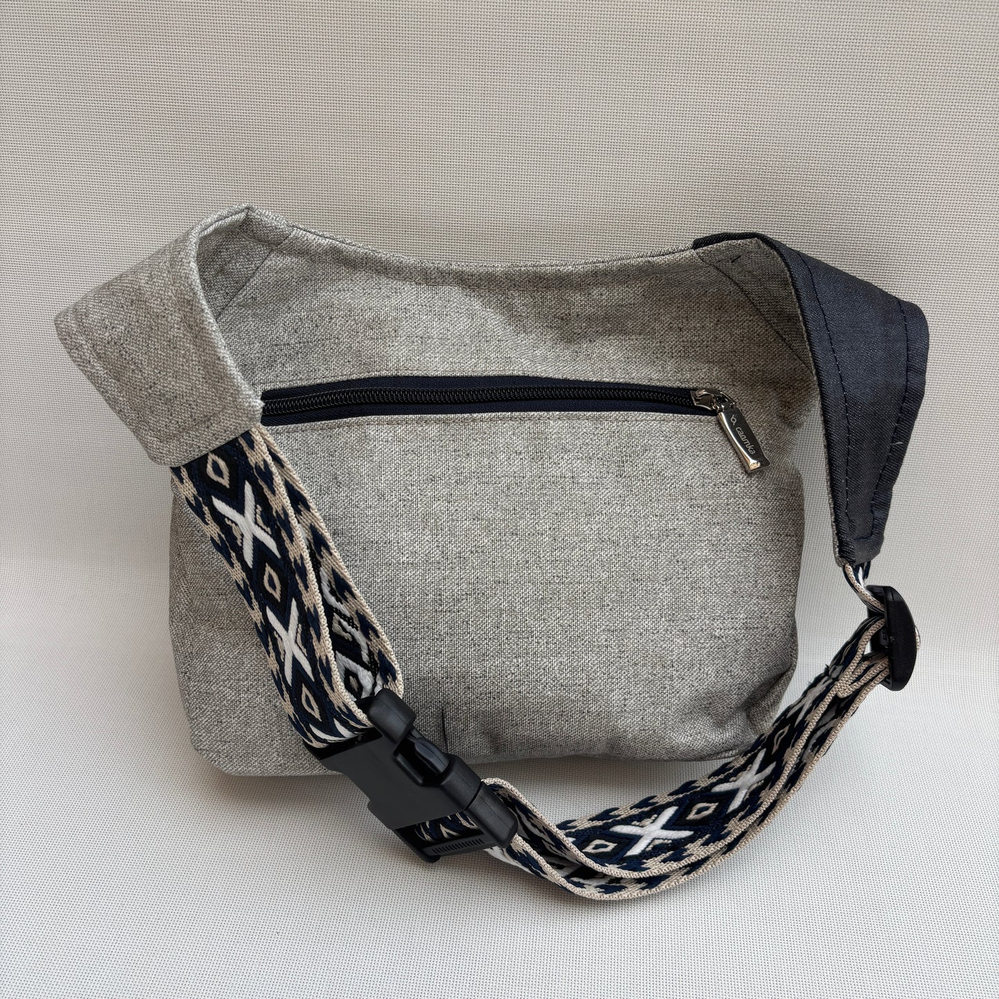 Riñonera "Special Gray Top" + Bolsillo trasero · Impermeable · Pieza Única Núm. 18020