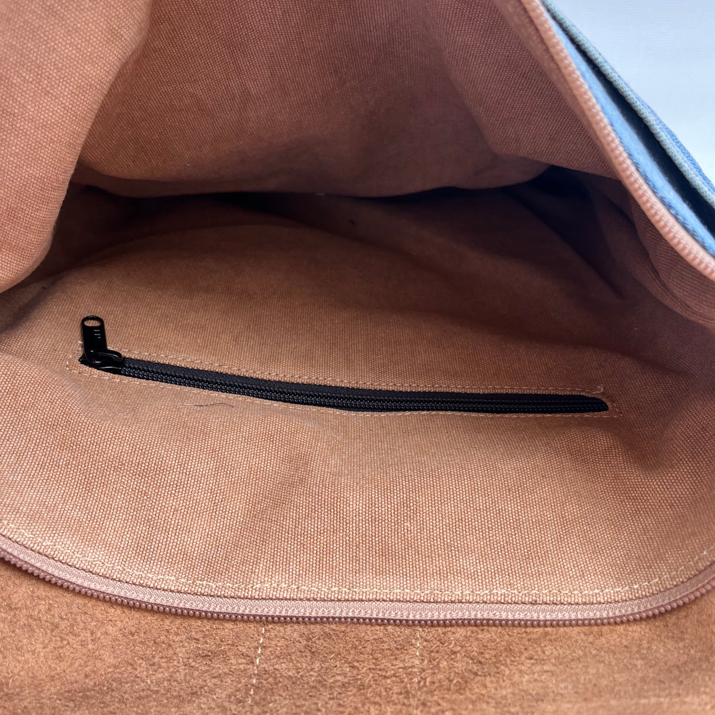 Mochila Top Caomka Recycled ♻️ Jeans · Pieza Única 15409