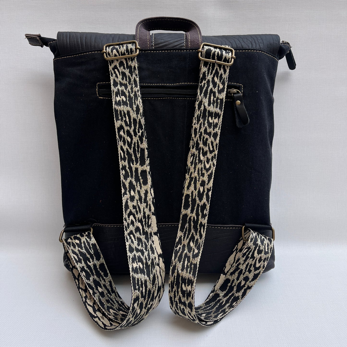 Mochila Top Caomka Recycled ♻️ Jeans · Pieza Única 15481