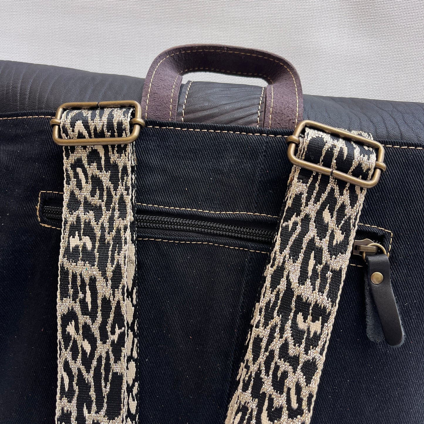 Mochila Top Caomka Recycled ♻️ Jeans · Pieza Única 15481