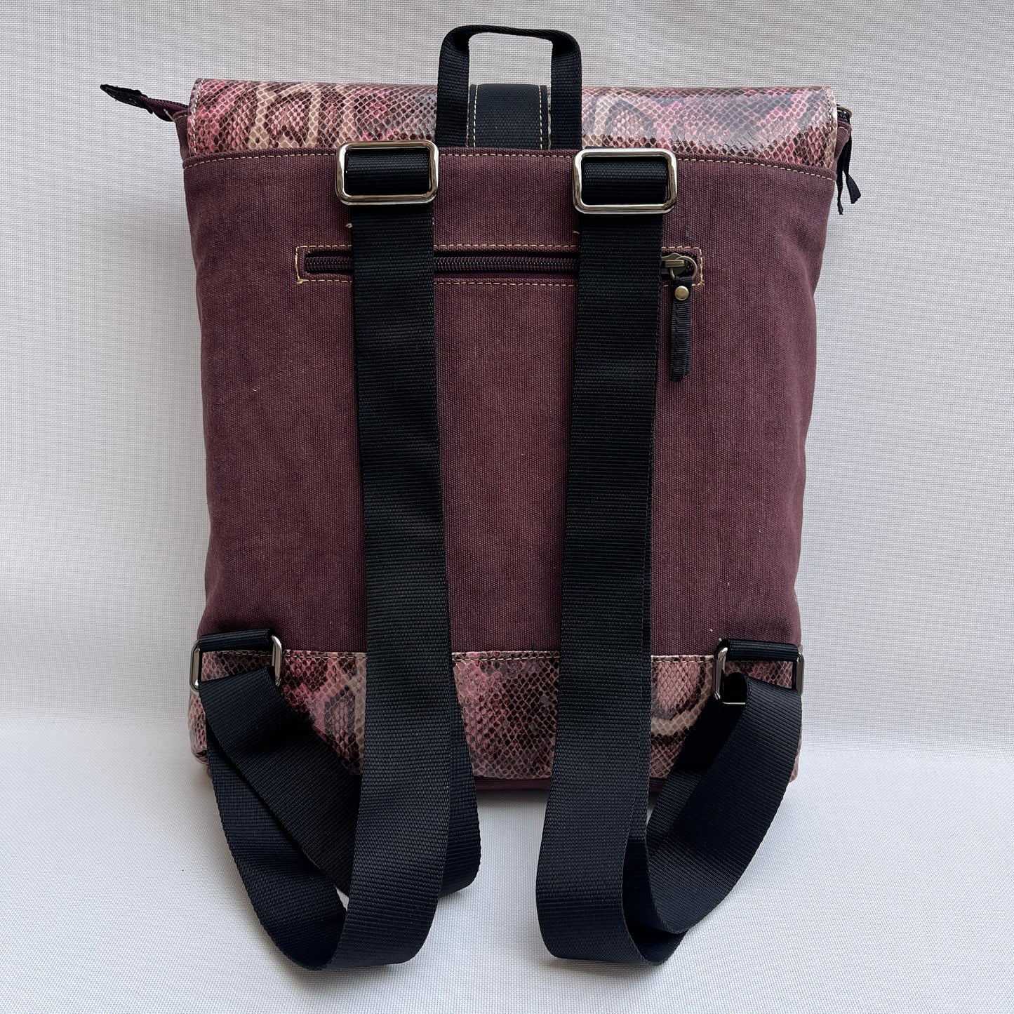 Mochila Top Caomka · Tejido natural de cáñamo · Pieza Única 15458