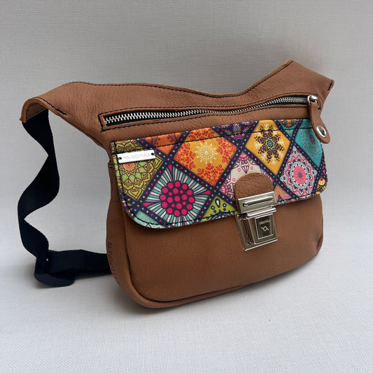 Special Camel & Mandalas · Piel natural BioCuir® · Pieza Única Núm. 13801