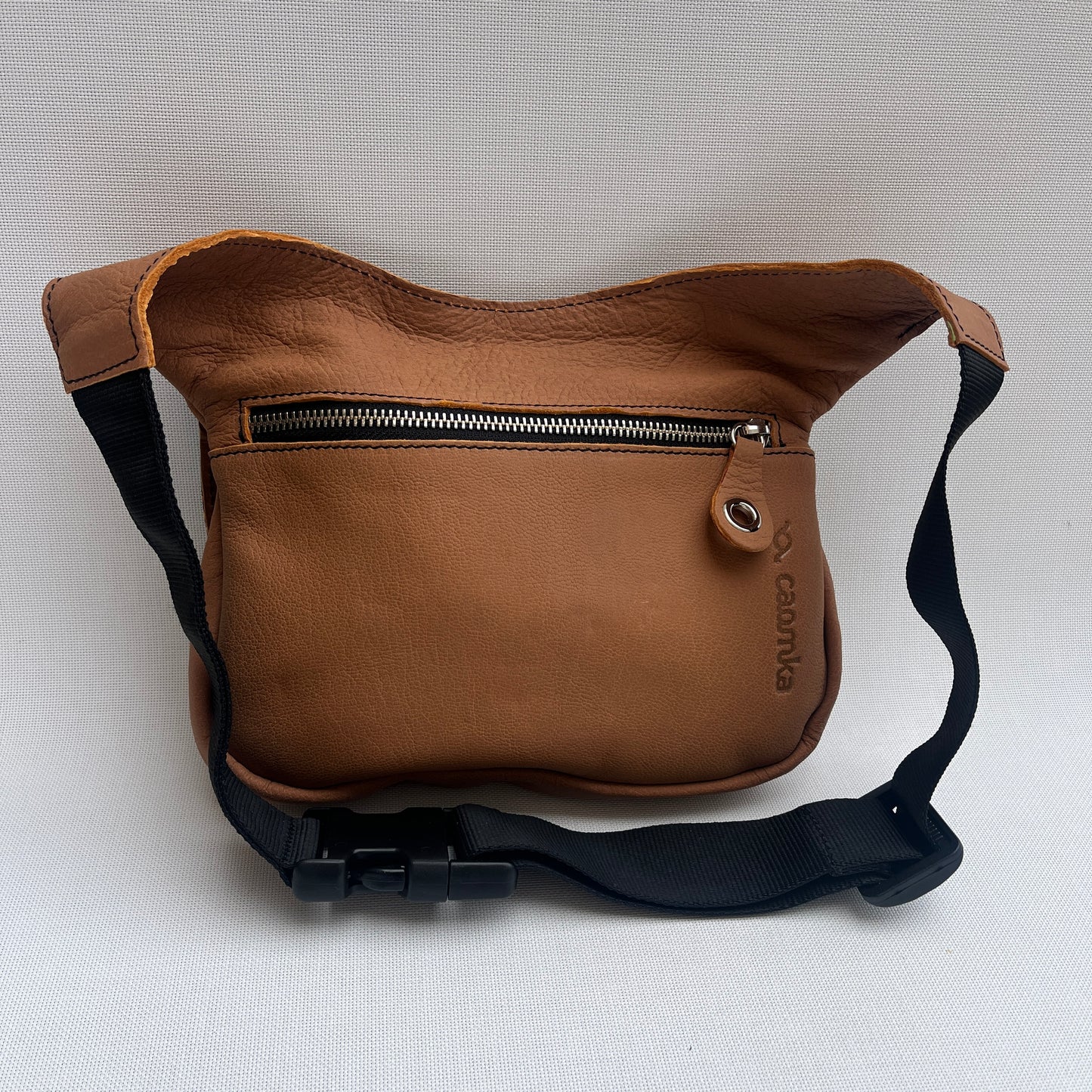 Classic Brown &amp; Silver Natural BioCuir® Leather Exclusive Part No. 12796
