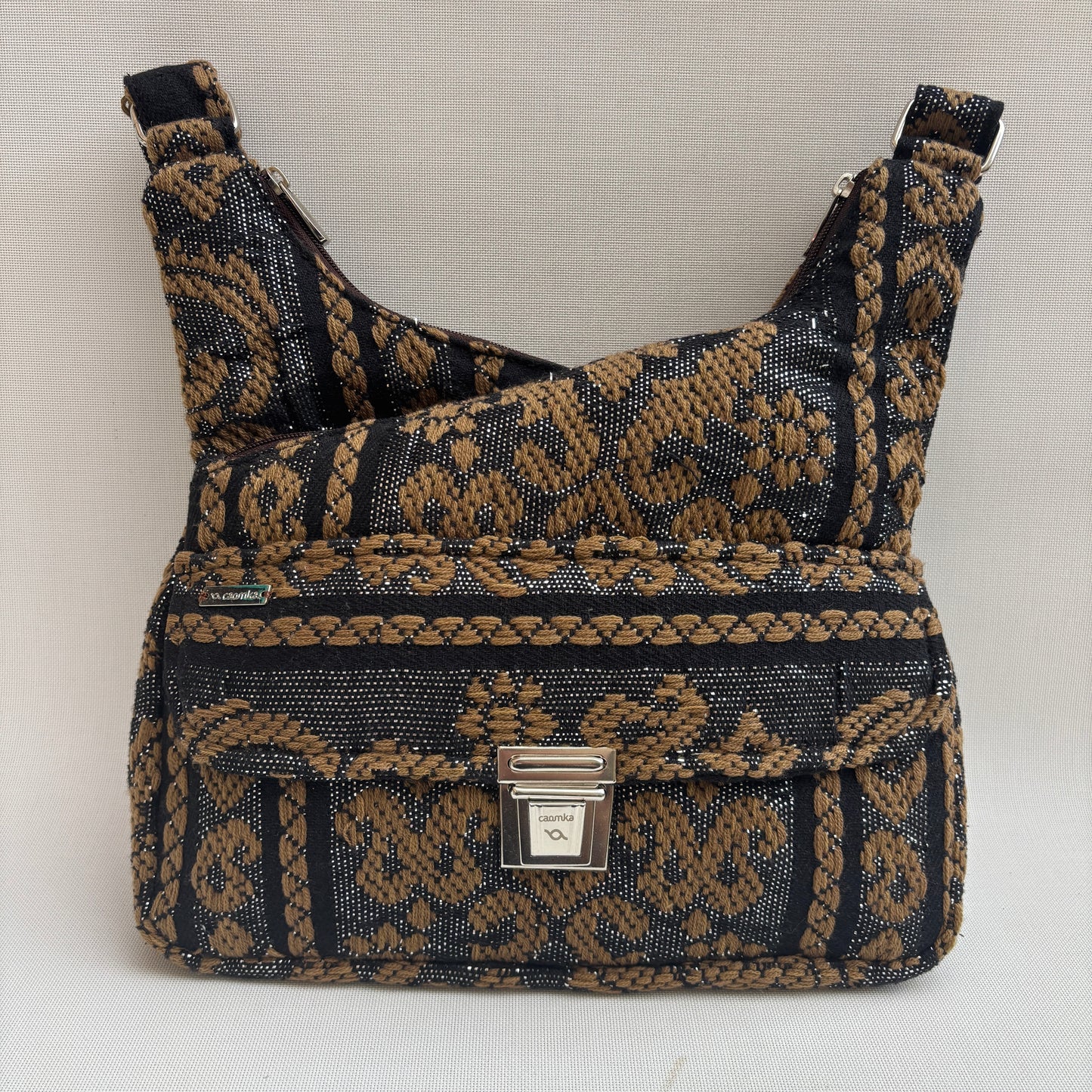 Bolso Bandolera Súper Caomka "Golden Baroque" · Pieza Única Núm. 18497