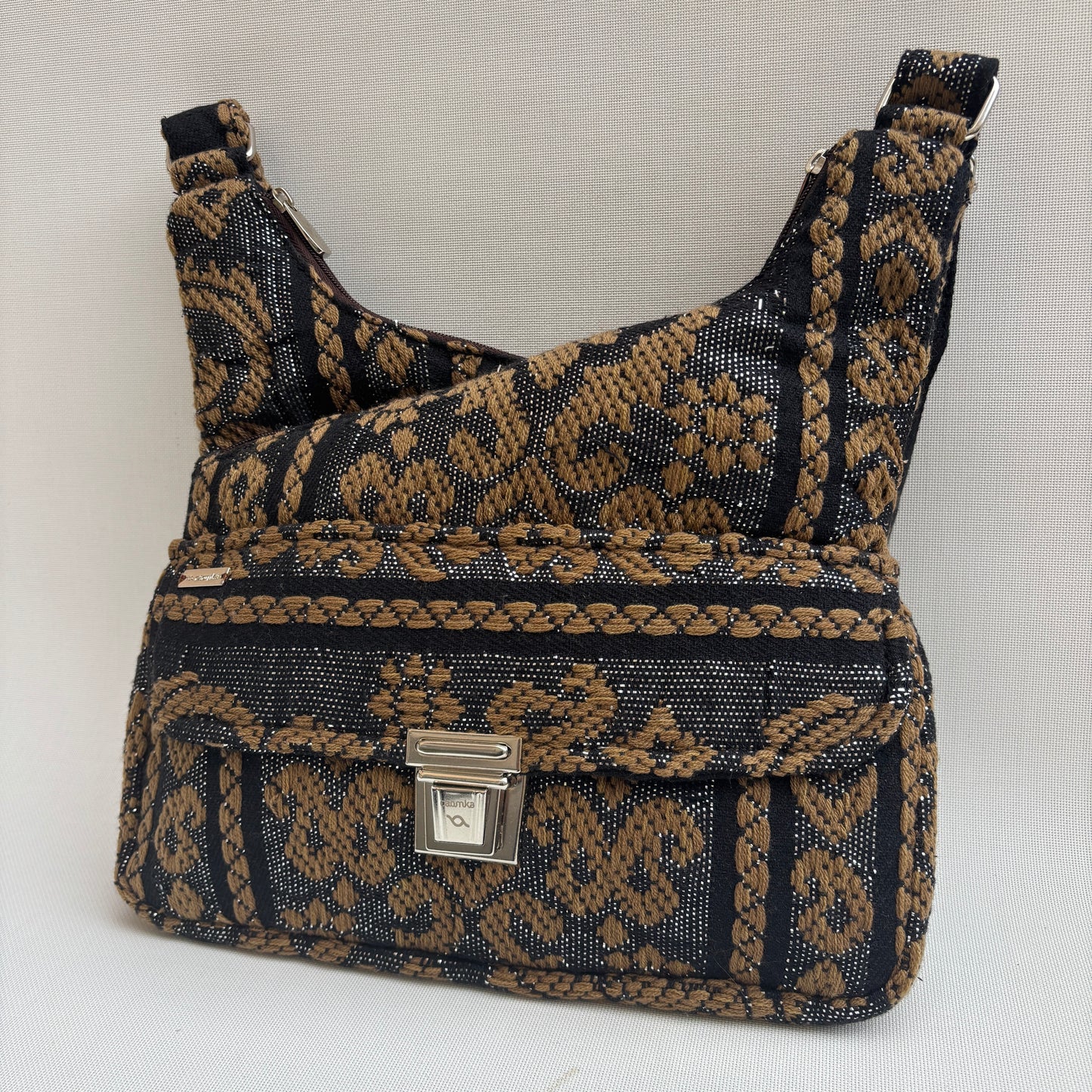 Bolso Bandolera Súper Caomka "Golden Baroque" · Pieza Única Núm. 18497