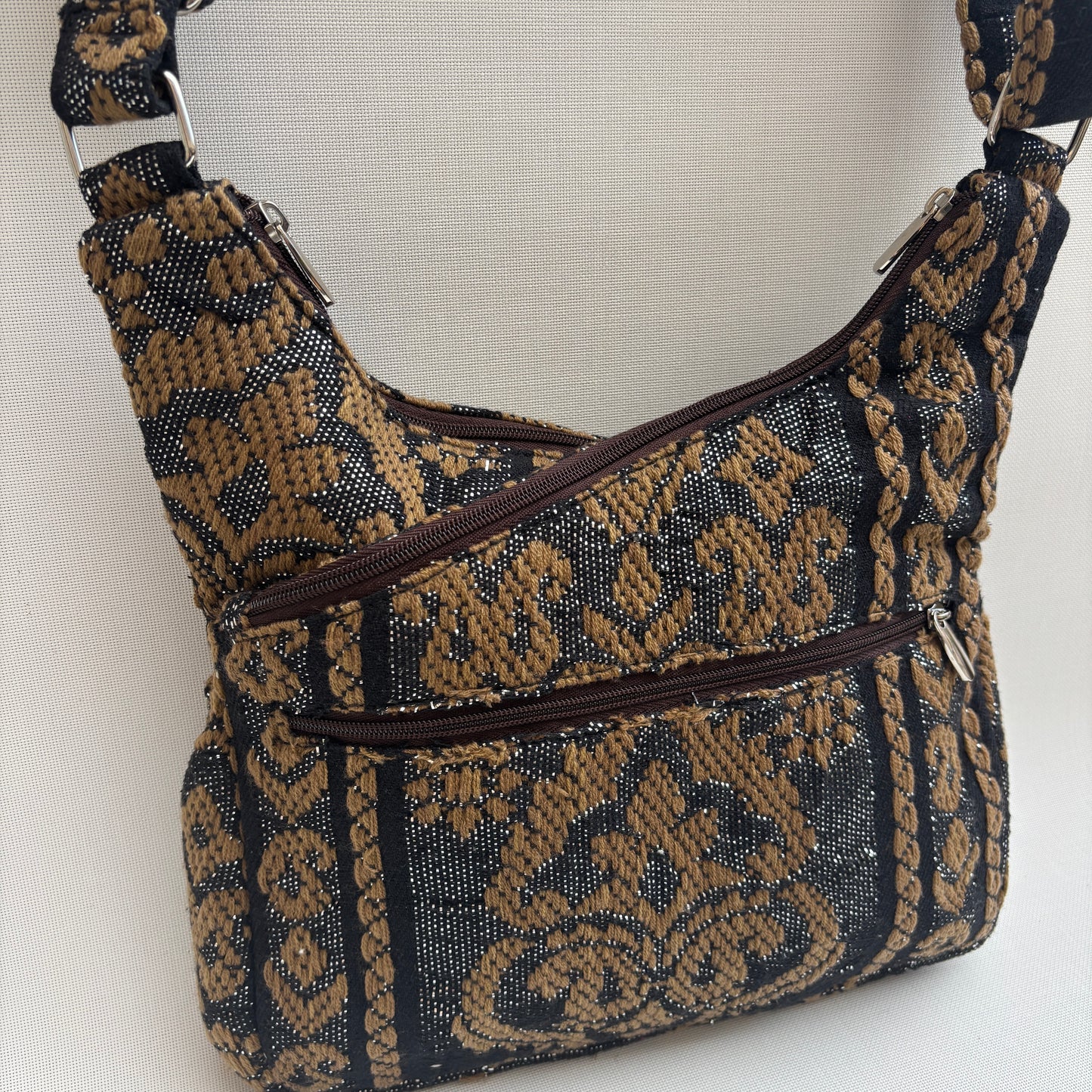 Bolso Bandolera Súper Caomka "Golden Baroque" · Pieza Única Núm. 18497