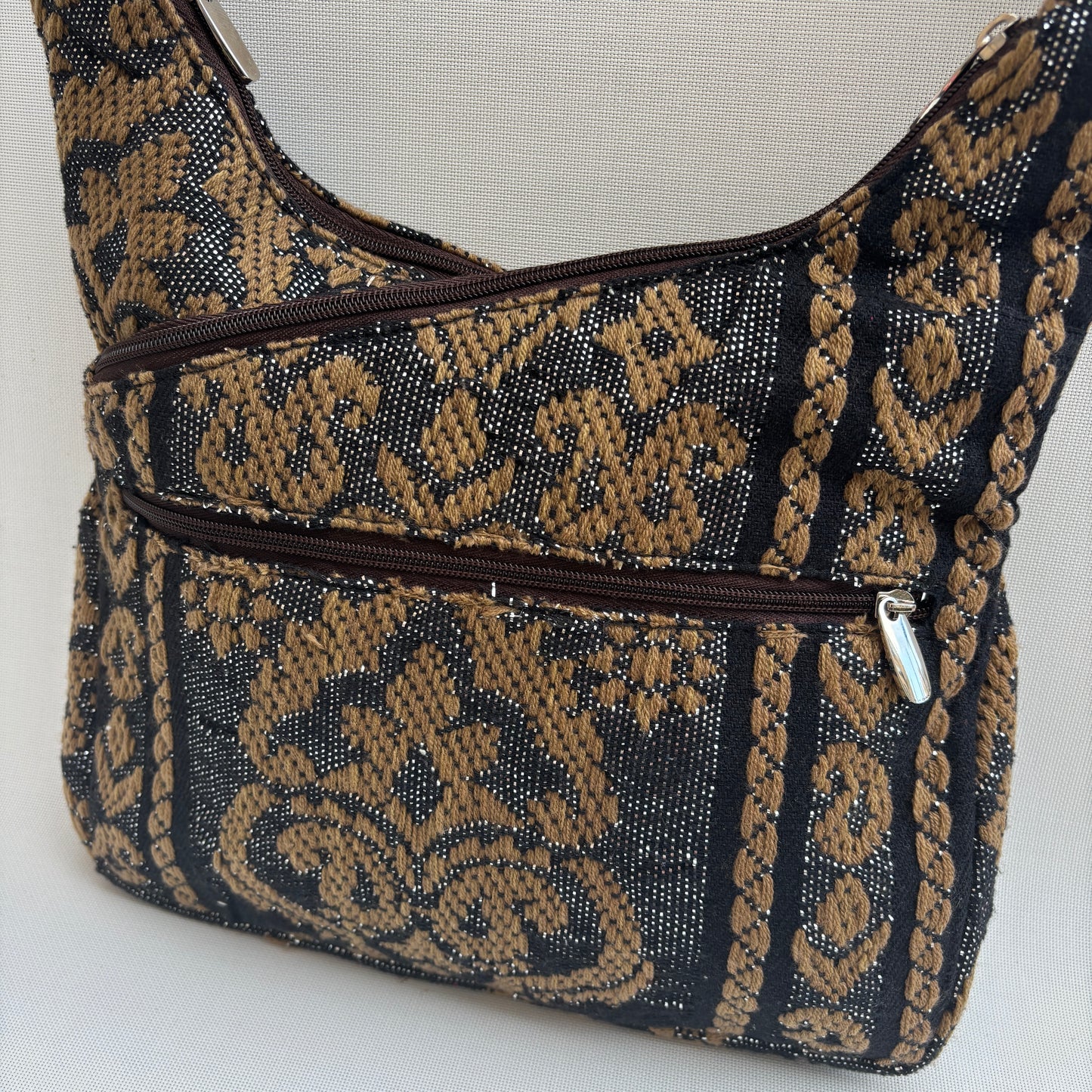 Bolso Bandolera Súper Caomka "Golden Baroque" · Pieza Única Núm. 18497