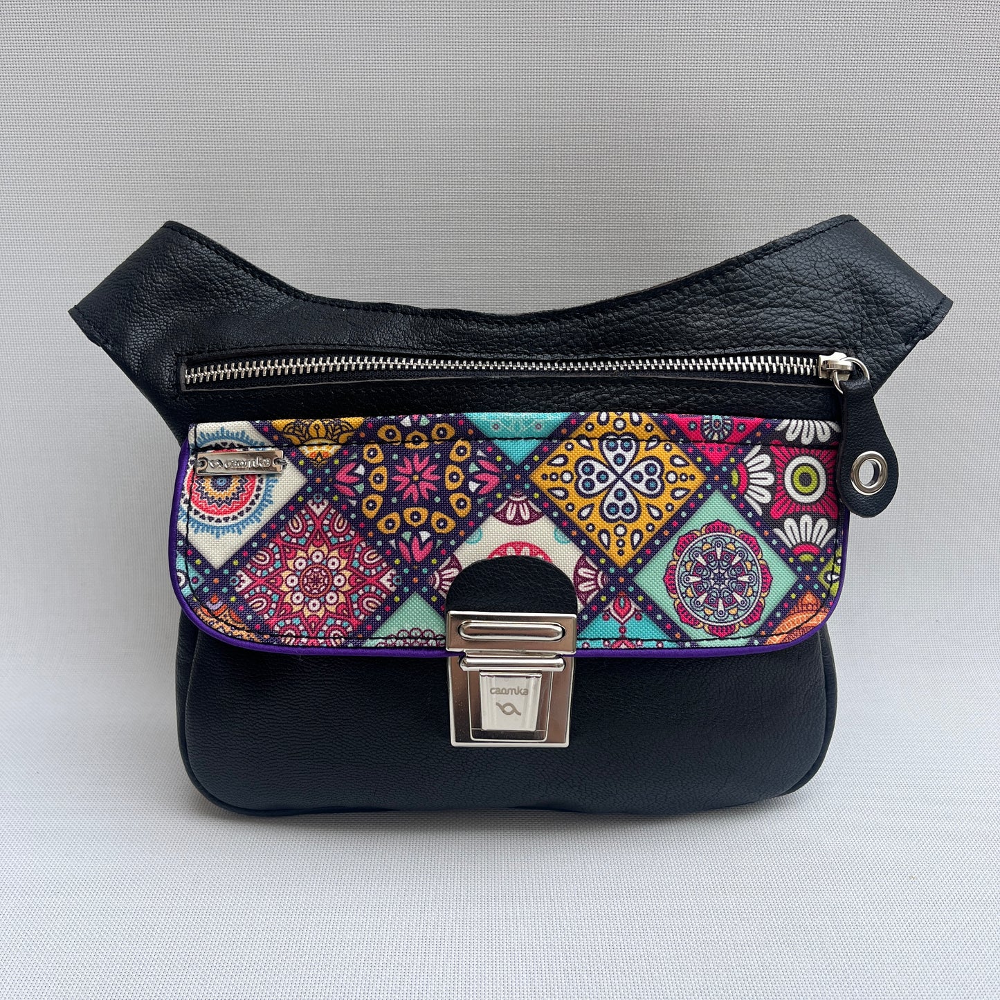 Special Black & Mandalas · Piel natural BioCuir® · Pieza Única Núm. 13811