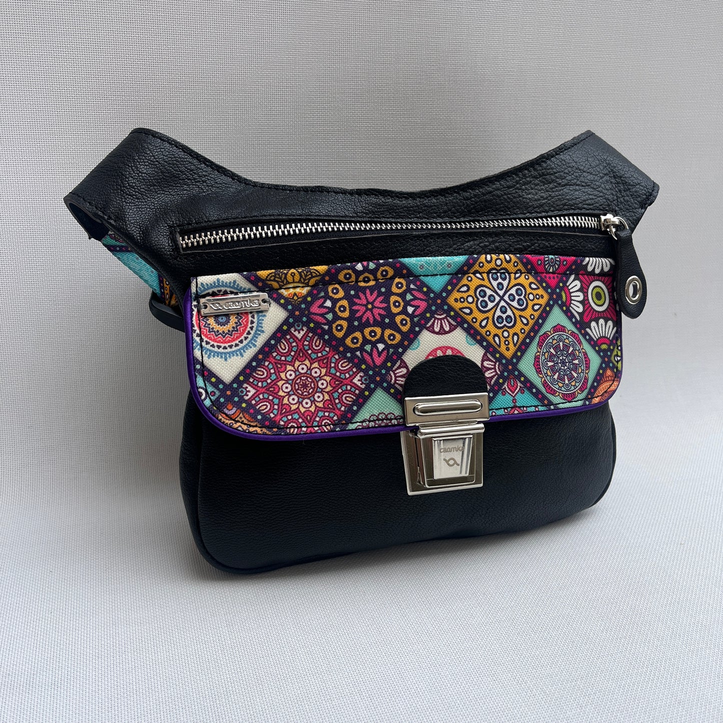 Special Black & Mandalas · Piel natural BioCuir® · Pieza Única Núm. 13811