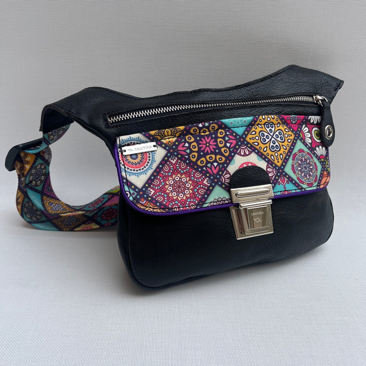 Special Black & Mandalas · Piel natural BioCuir® · Pieza Única Núm. 13811