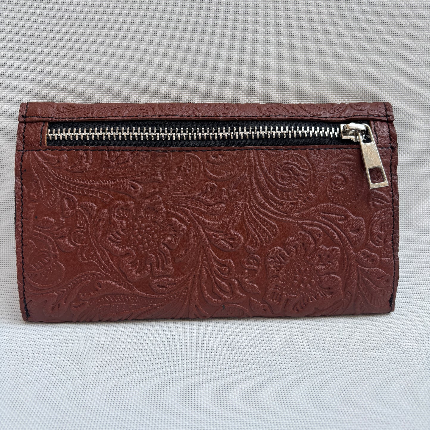 CAOMKA Flat Coin Purse Natürliches BioCuir®-Leder Exklusivstück Nr. 13177