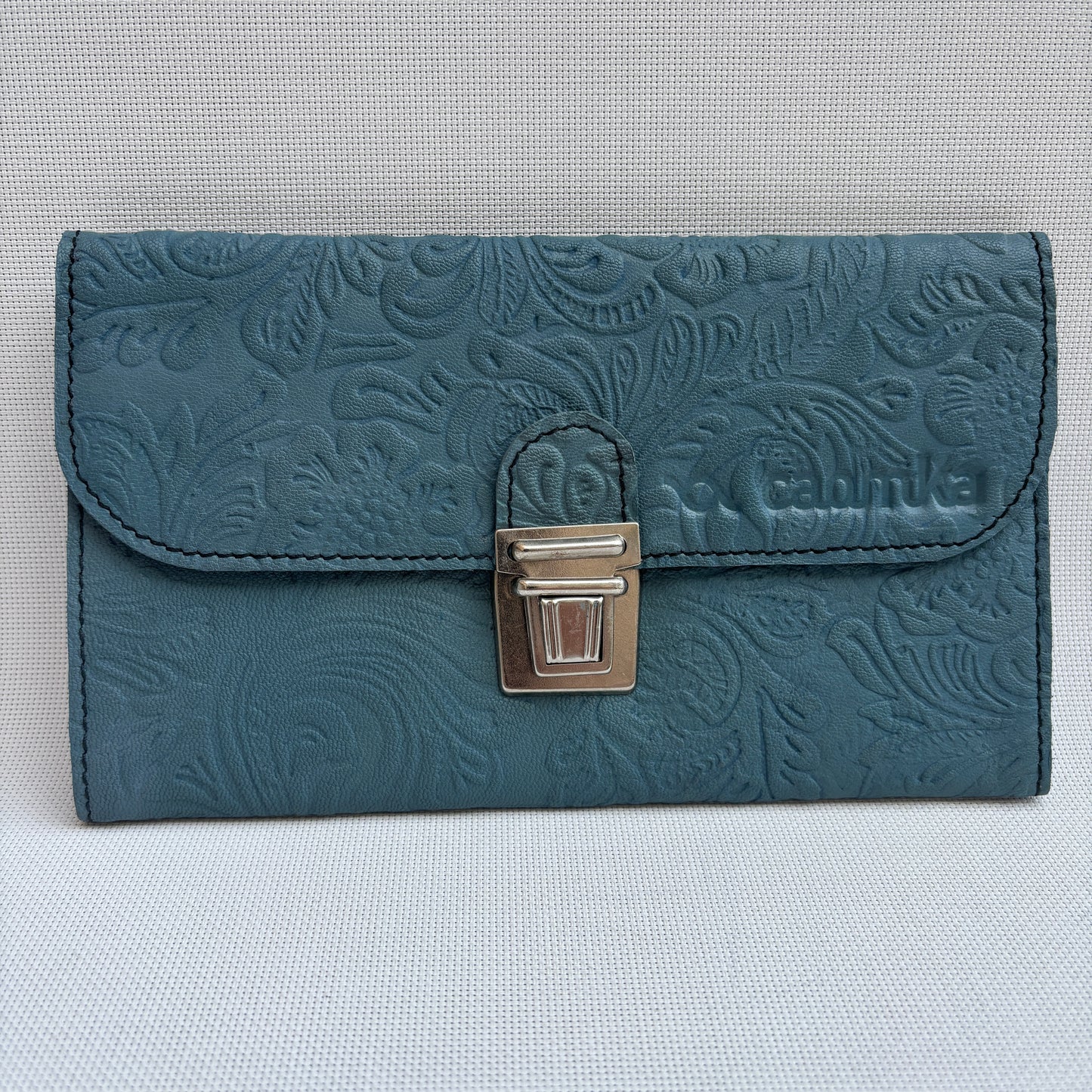 CAOMKA Flat Coin Purse Natürliches BioCuir®-Leder Exklusivstück Nr. 13177