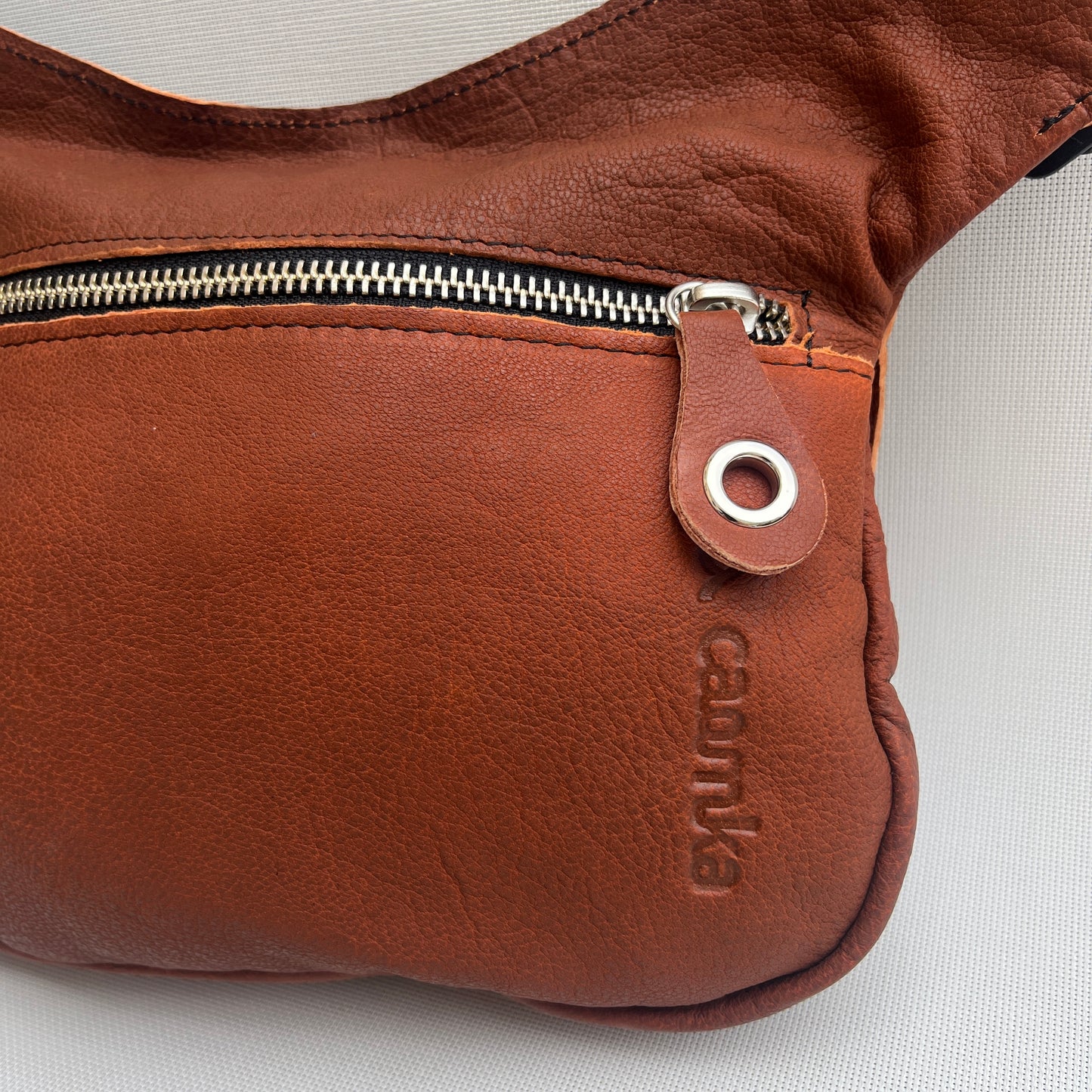 Premium Chocolate Brown &amp; Silver Natural BioCuir® Leather Exclusive Part No. 11868