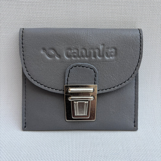 CAOMKA Coin Holder Natural BioCuir® Leather Exclusive Piece No. 12375