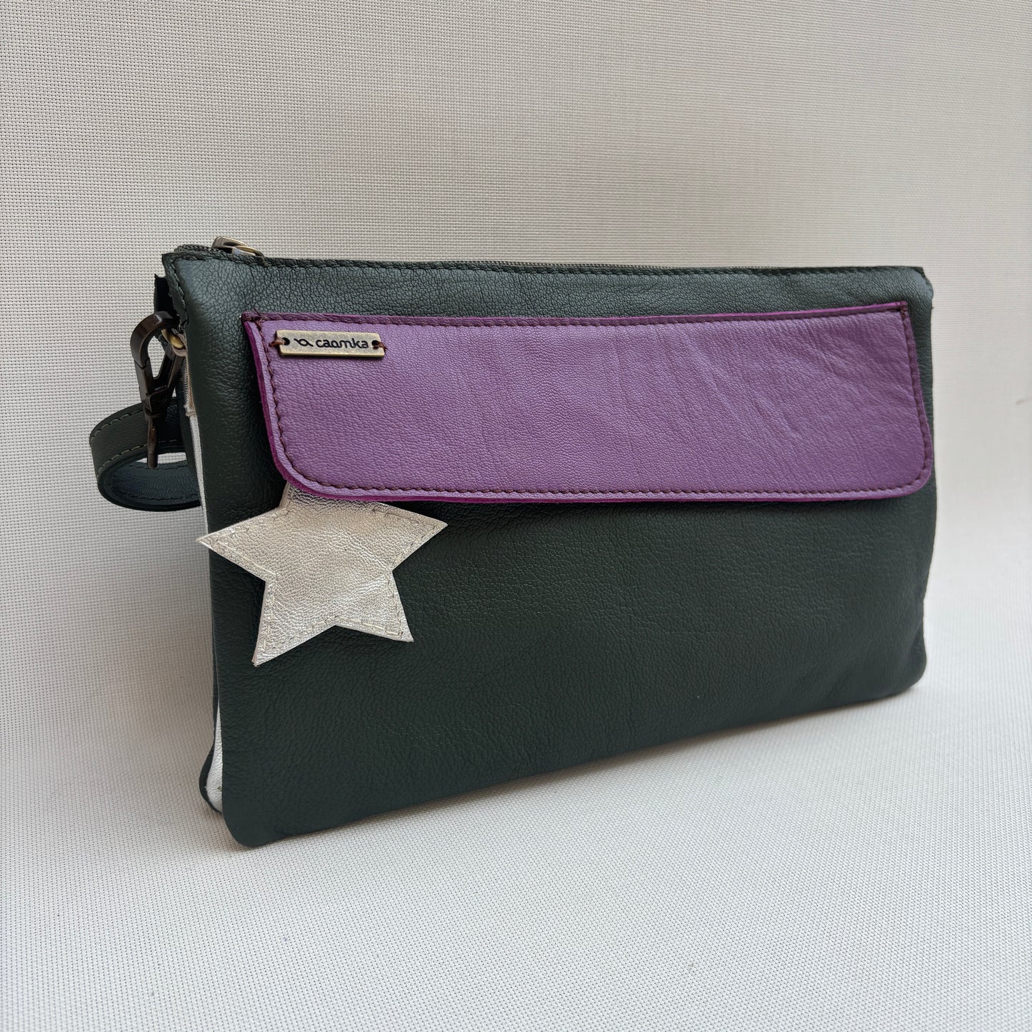 Bolso Caomka "Estrella" · Piel - Cuero · Pieza Única Núm. 18548