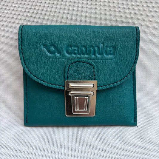 CAOMKA Coin Holder Natural BioCuir® Leather Exclusive Piece No. 12375
