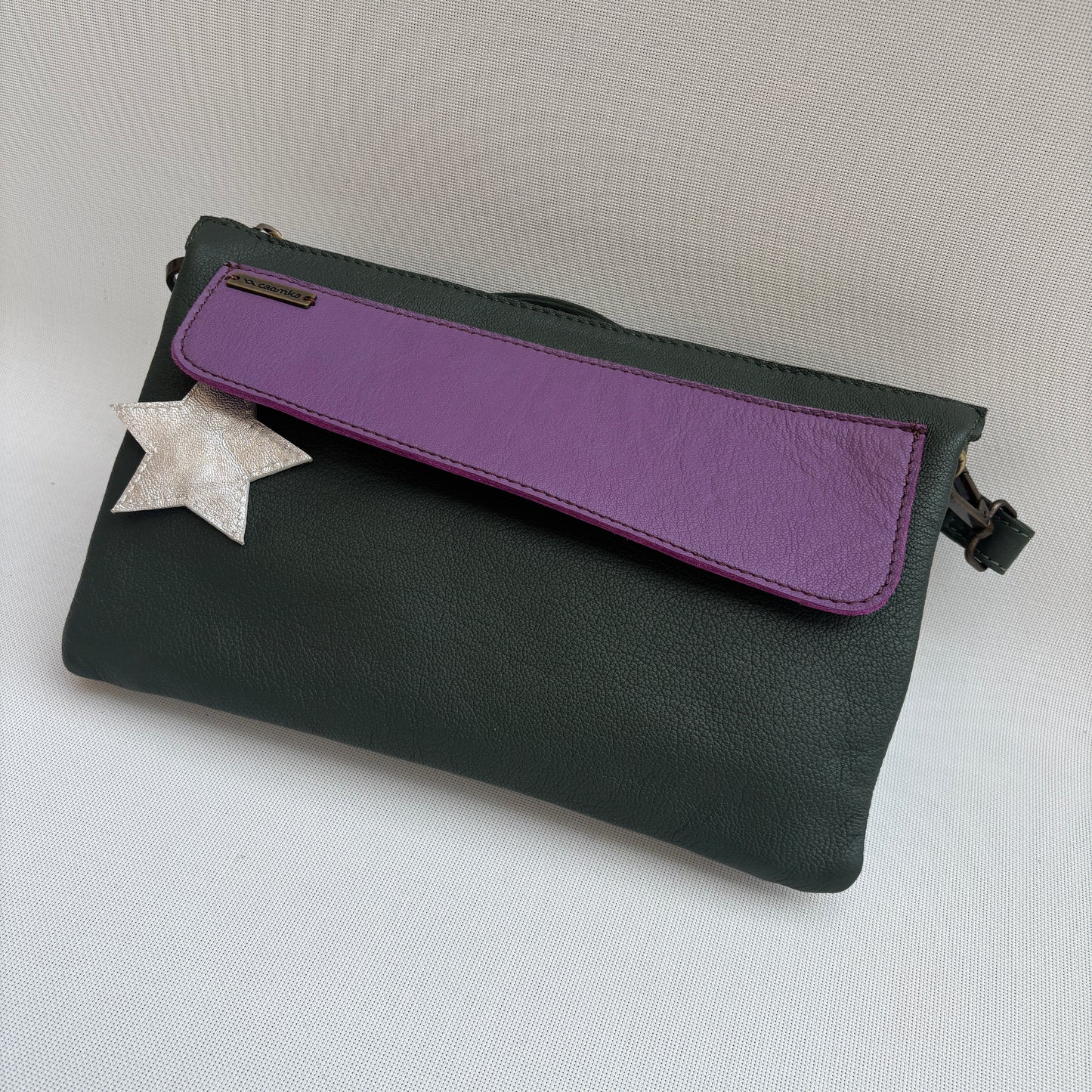 Bolso Caomka "Estrella" · Piel - Cuero · Pieza Única Núm. 18548