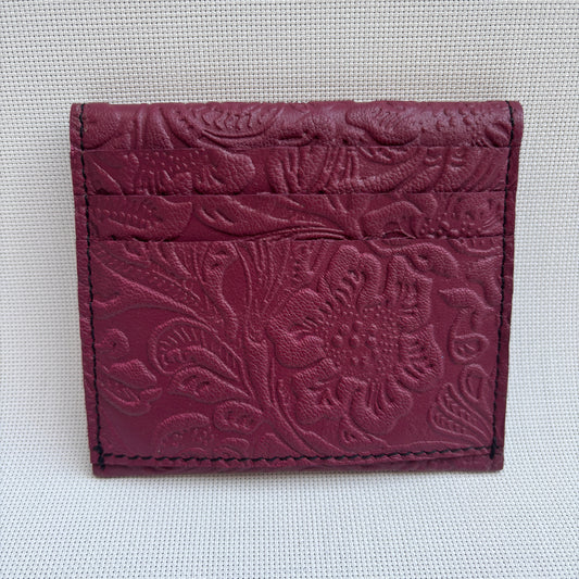 CAOMKA Coin Holder Natural BioCuir® Leather Exclusive Piece No. 12375