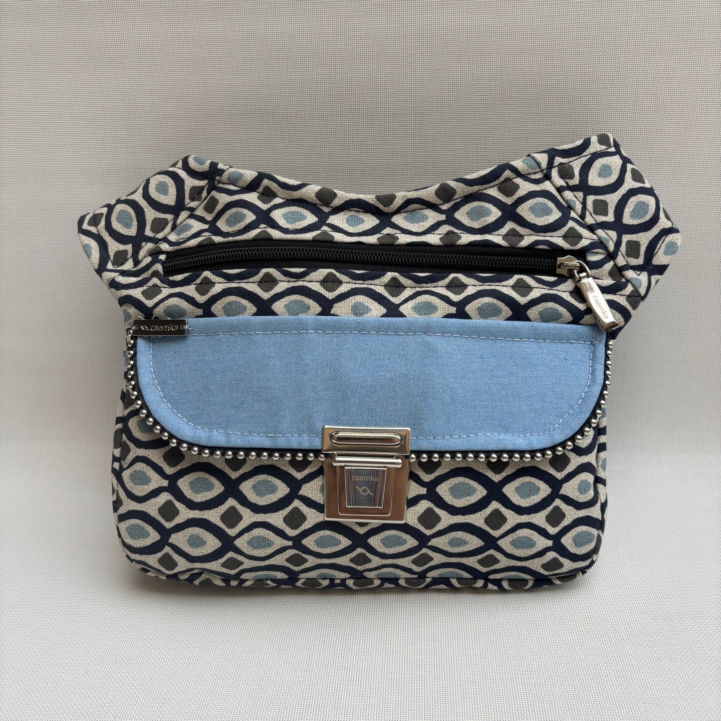 Riñonera "Soft Geometry Blue" · Pieza Única Núm. 18117