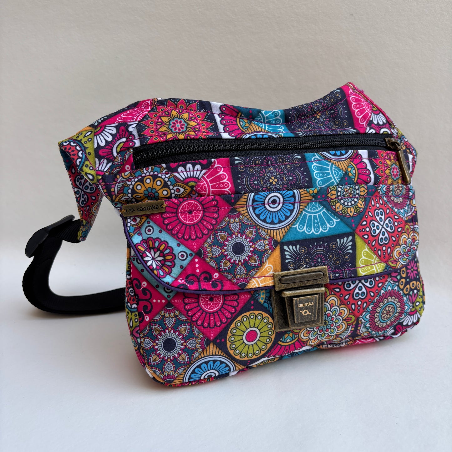 Riñonera "Special Mandalas" + Bolsillo trasero · Pieza Única Núm. 19476