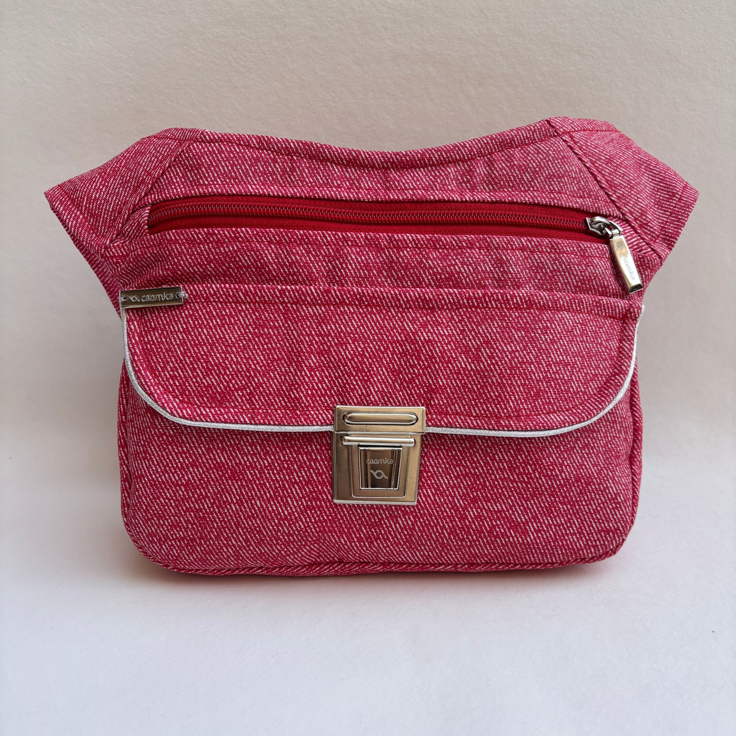 Spezielles schwarzes „Cordura“ &amp; Silber + Gesäßtasche, exklusives Teil Nr. 11492
