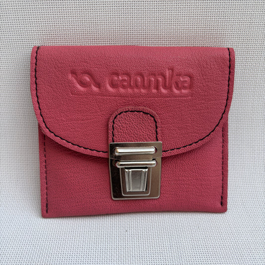 CAOMKA Coin Holder Natural BioCuir® Leather Exclusive Piece No. 12375