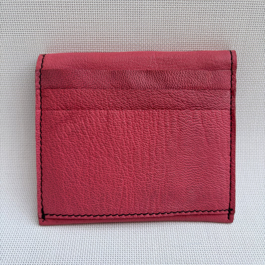 CAOMKA Coin Holder Natural BioCuir® Leather Exclusive Piece No. 12375