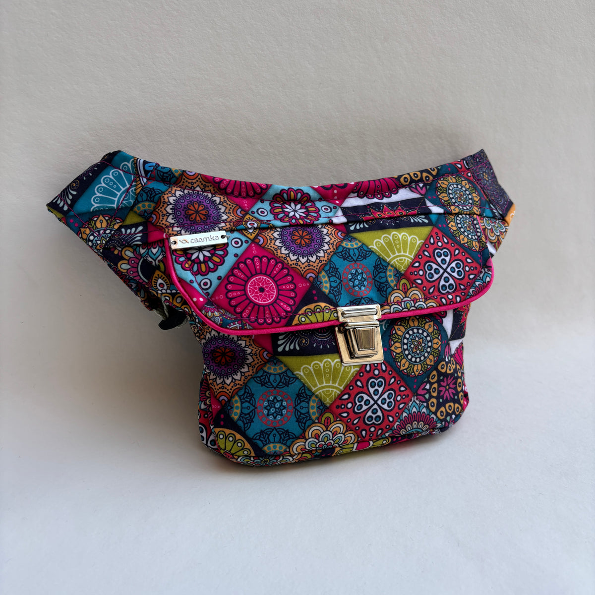 Riñonera Mini "Special Mandalas" + Bolsillo trasero extra · Pieza Única Núm. 19593