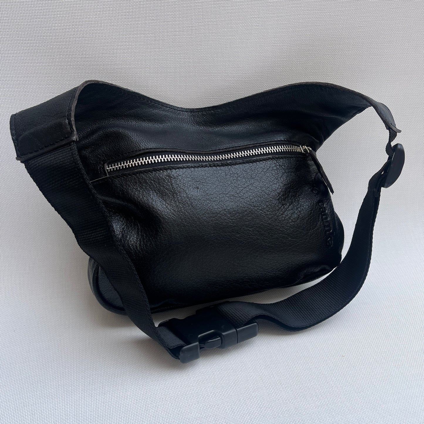 BioCuir Classic Black &amp; Silver BioCuir® Natural Leather Exclusive Piece No. 6678