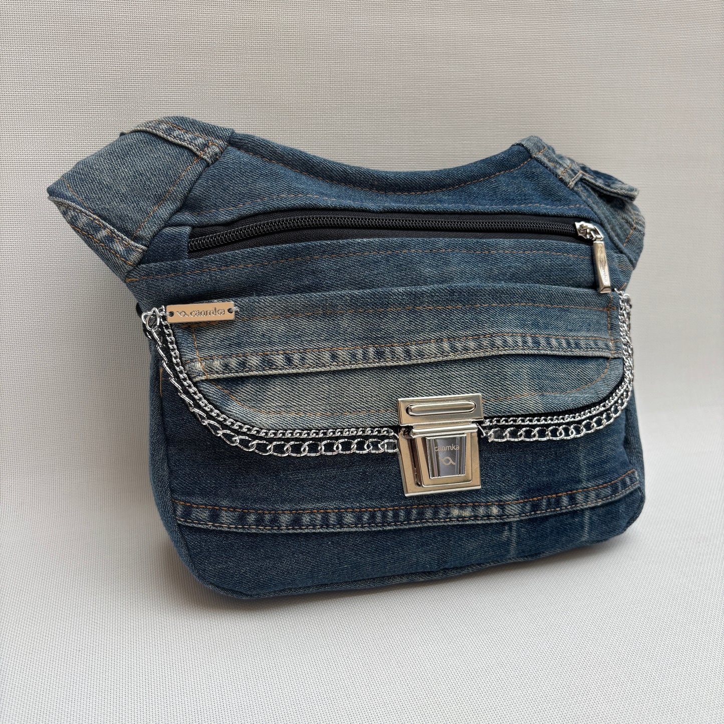 ♻️ Jeans Recycled ♻️ Einzelstück Nr. 11935