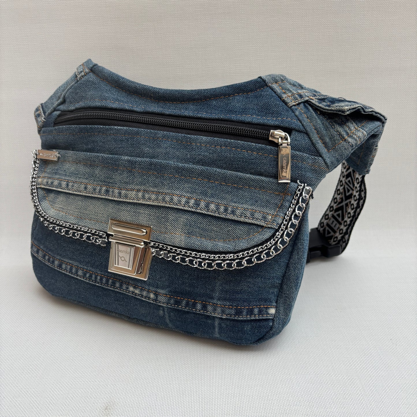 ♻️ Jeans Recycled ♻️ Einzelstück Nr. 11935