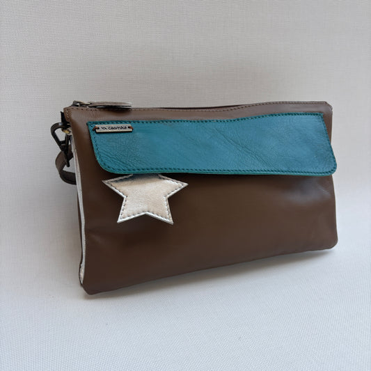 Bolso Caomka "Estrella" · Piel - Cuero · Pieza Única Núm. 18545