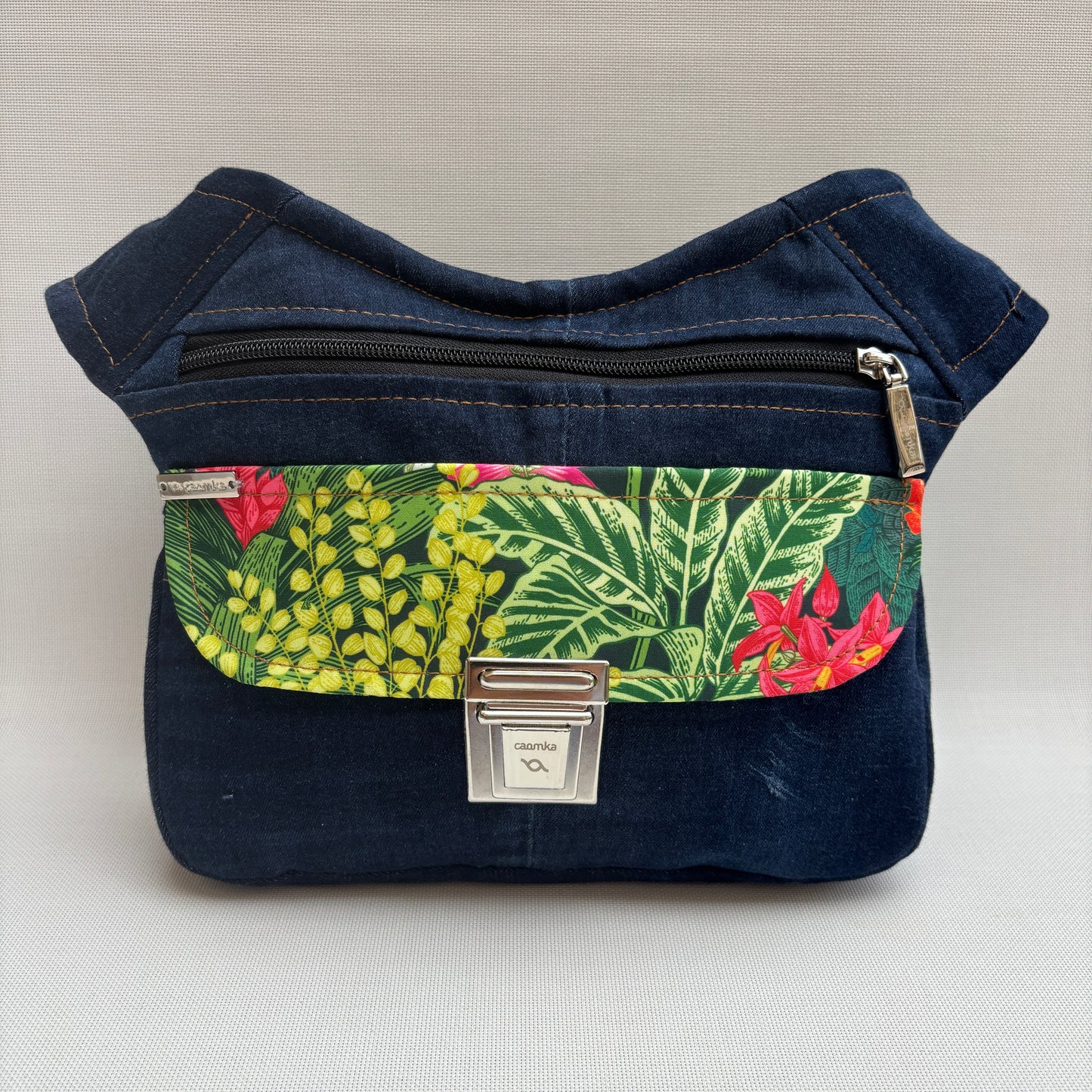 Riñonera "Natura" ♻️ Jeans Recycled ♻️ · Pieza Única Núm. 17912