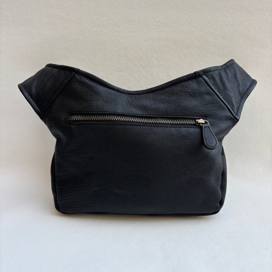 BioCuir Classic Black &amp; Silver BioCuir® Natural Leather Exclusive Piece No. 6678