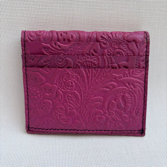 CAOMKA Coin Holder Natural BioCuir® Leather Exclusive Piece No. 12375