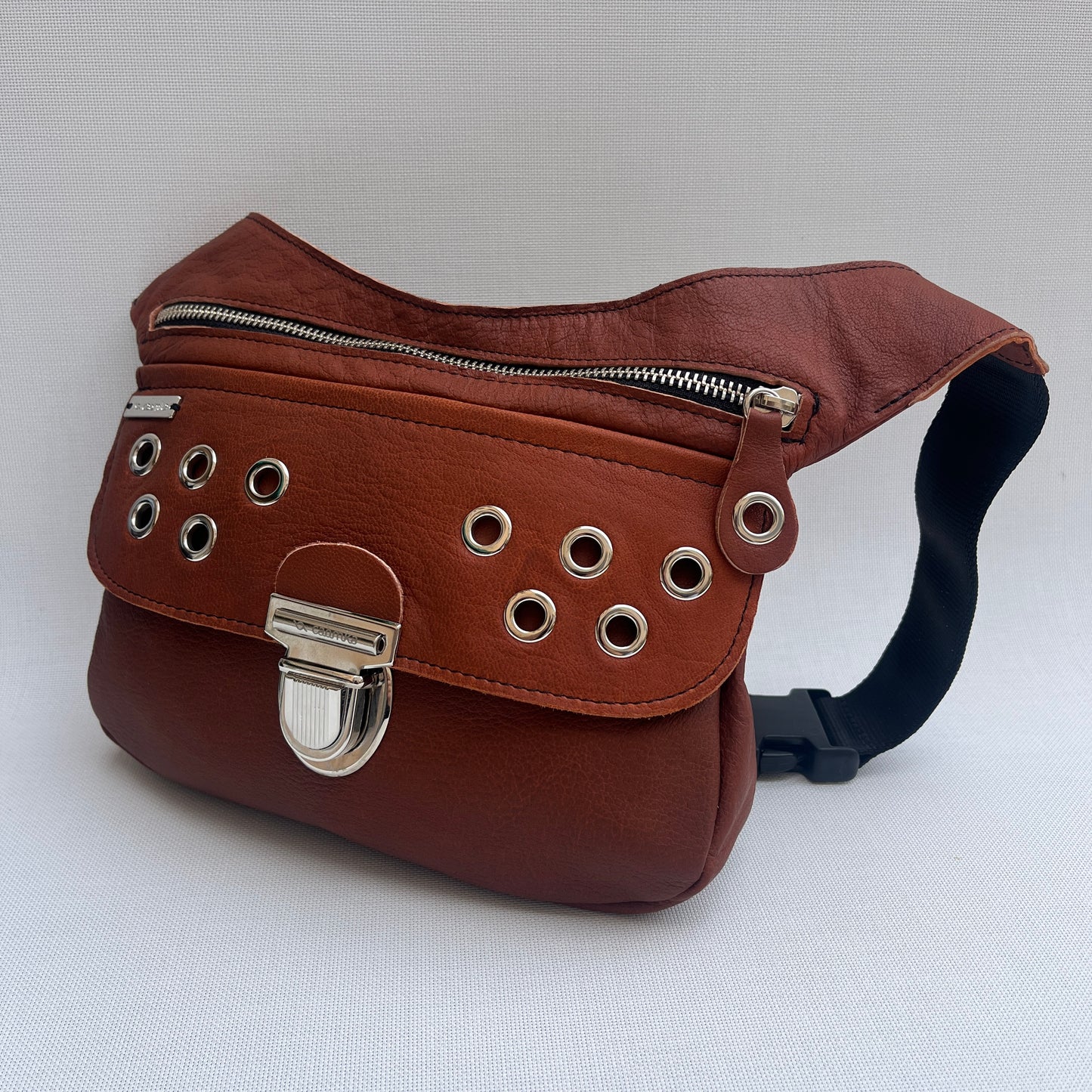 Premium Brown Mud & Silver · Piel natural BioCuir® · Pieza Exclusiva Núm. 13827