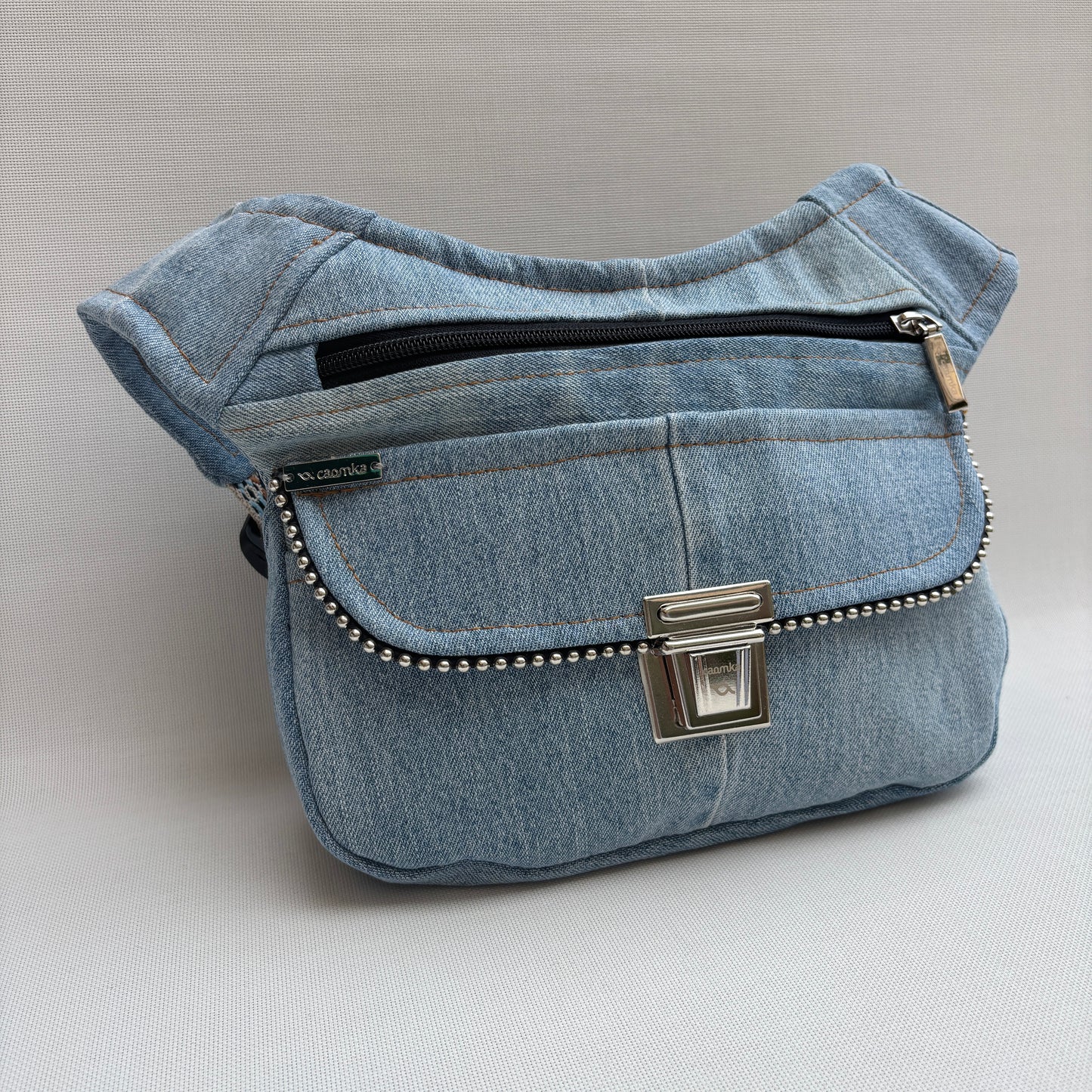 Riñonera "Jeans Top" ♻️ Jeans Recycled ♻️ · Pieza Única Núm. 17917