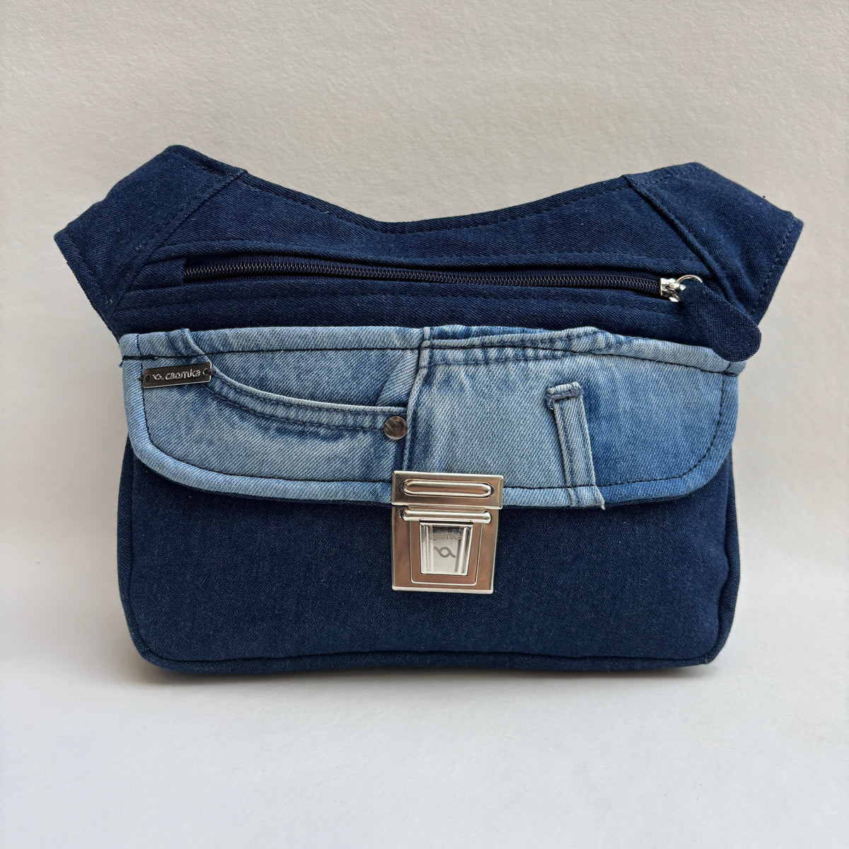 Riñonera "Special Jeans Fantasy" + Bolsillo trasero · Pieza Única Núm. 19578