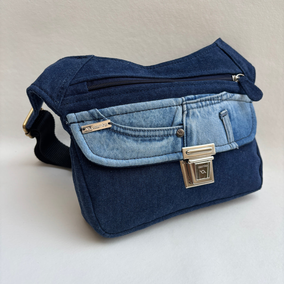 Riñonera "Special Jeans Fantasy" + Bolsillo trasero · Pieza Única Núm. 19578