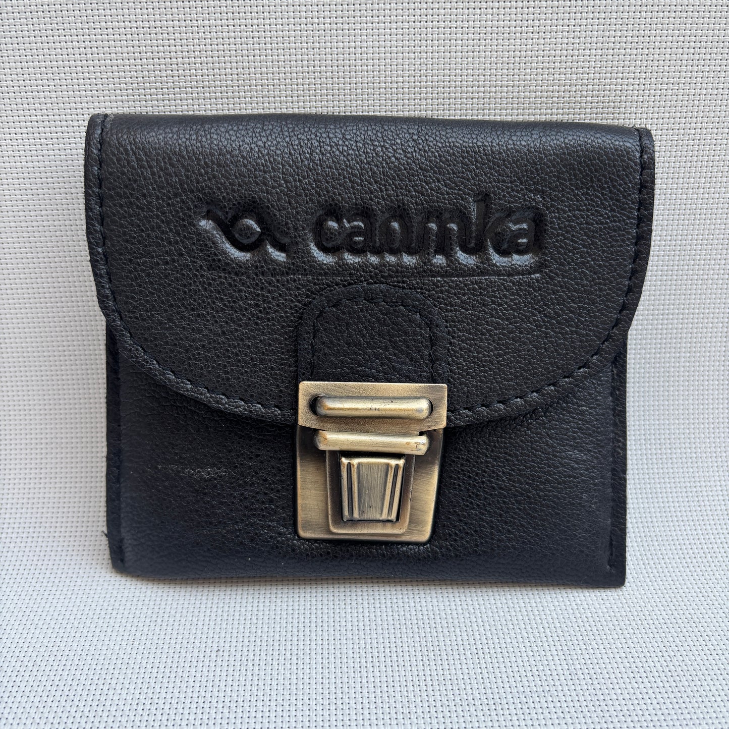 Mini monedero en piel "SLIM" · Pieza Exclusiva Núm. 17176