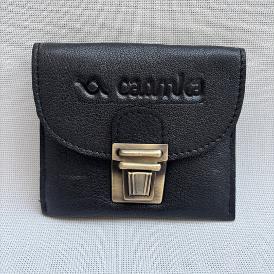 CAOMKA Coin Holder Natural BioCuir® Leather Exclusive Piece No. 12375
