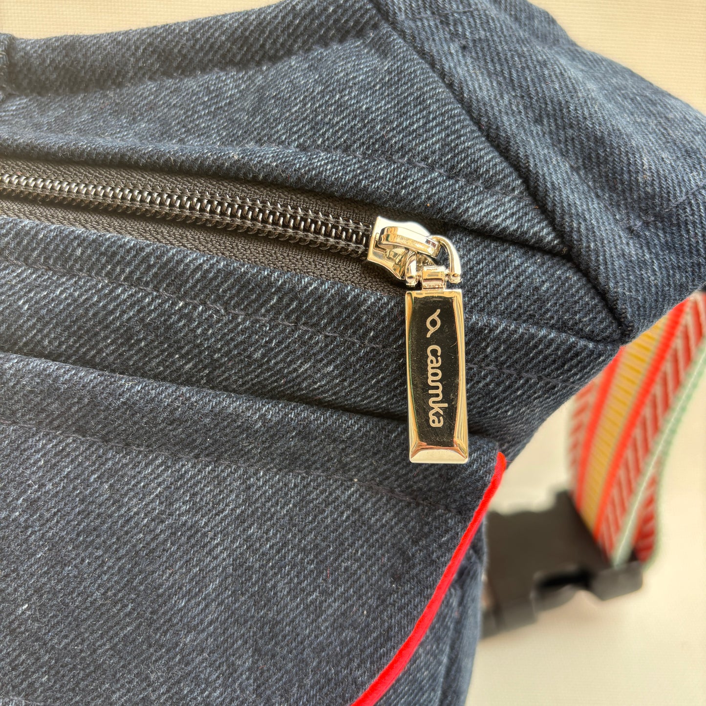 Riñonera "Jeans Top" ♻️ Jeans Recycled ♻️ · Pieza Única Núm. 17916