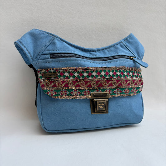 Riñonera "Special Jeans & India" + Bolsillo trasero · Pieza Única Núm. 19577