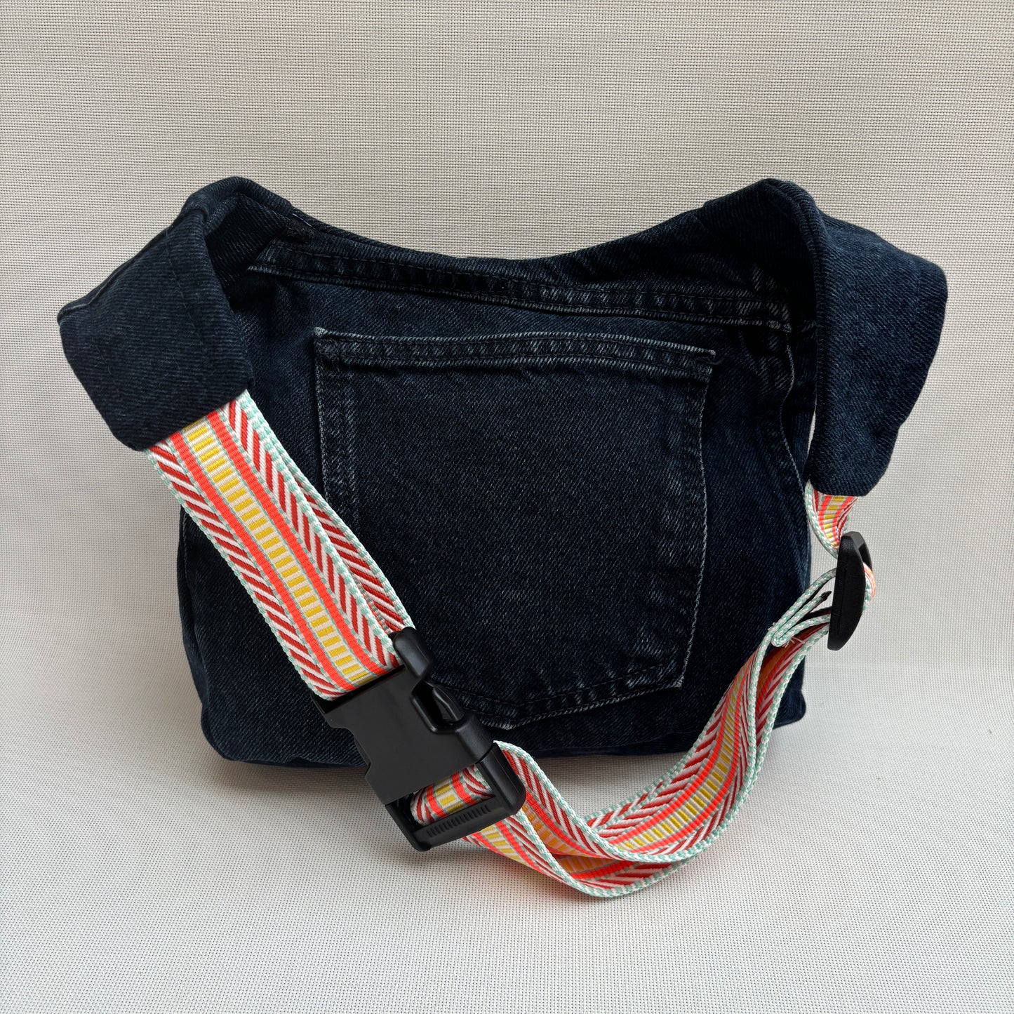 Riñonera "Jeans Top" ♻️ Jeans Recycled ♻️ · Pieza Única Núm. 17916